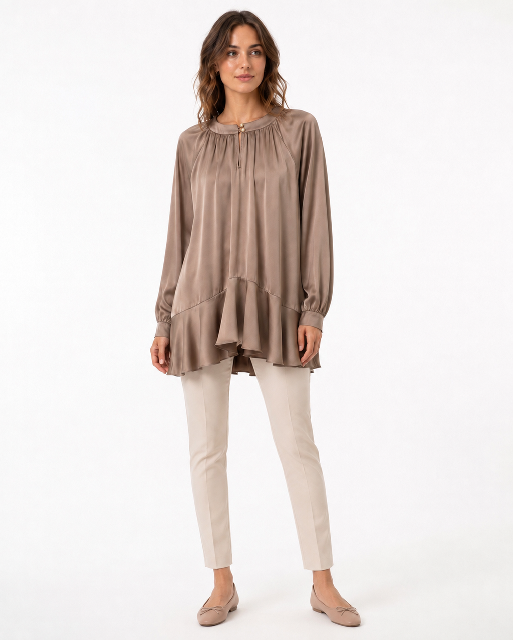 Blusa RoCa & Co Beige