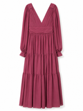 Vestido maxi gasa