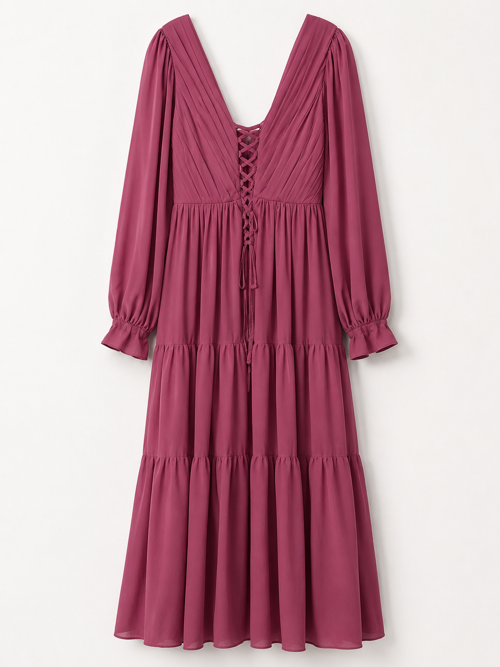 Vestido maxi gasa