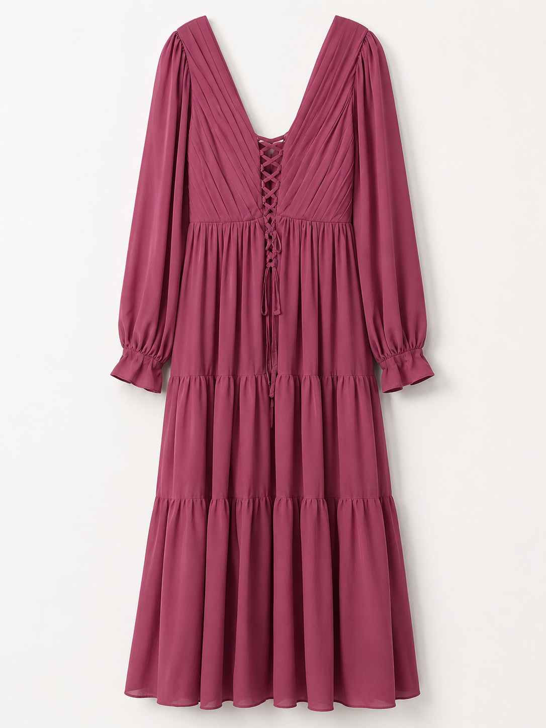 Vestido maxi gasa